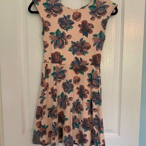 Aritzia Talula Pink Floral Dress Size S